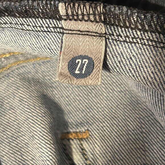 Citizens of Humanity 27 Maternity Jeans Full Panel Straight Crop Leg Light Wash - Picture 8 of 12